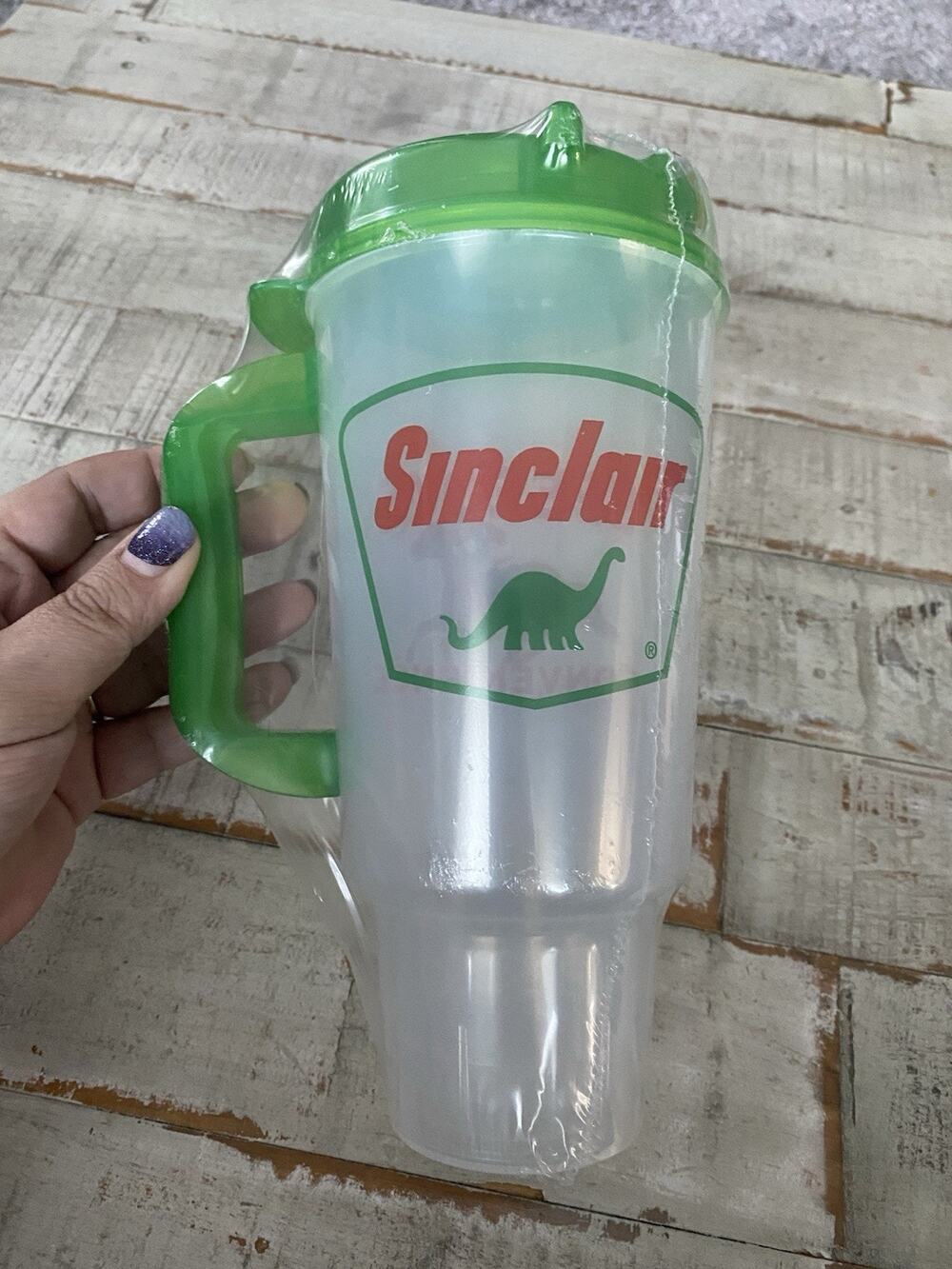Sinclair Oil Dinosaur Speeds Convenience Store Cup Brand New In Package